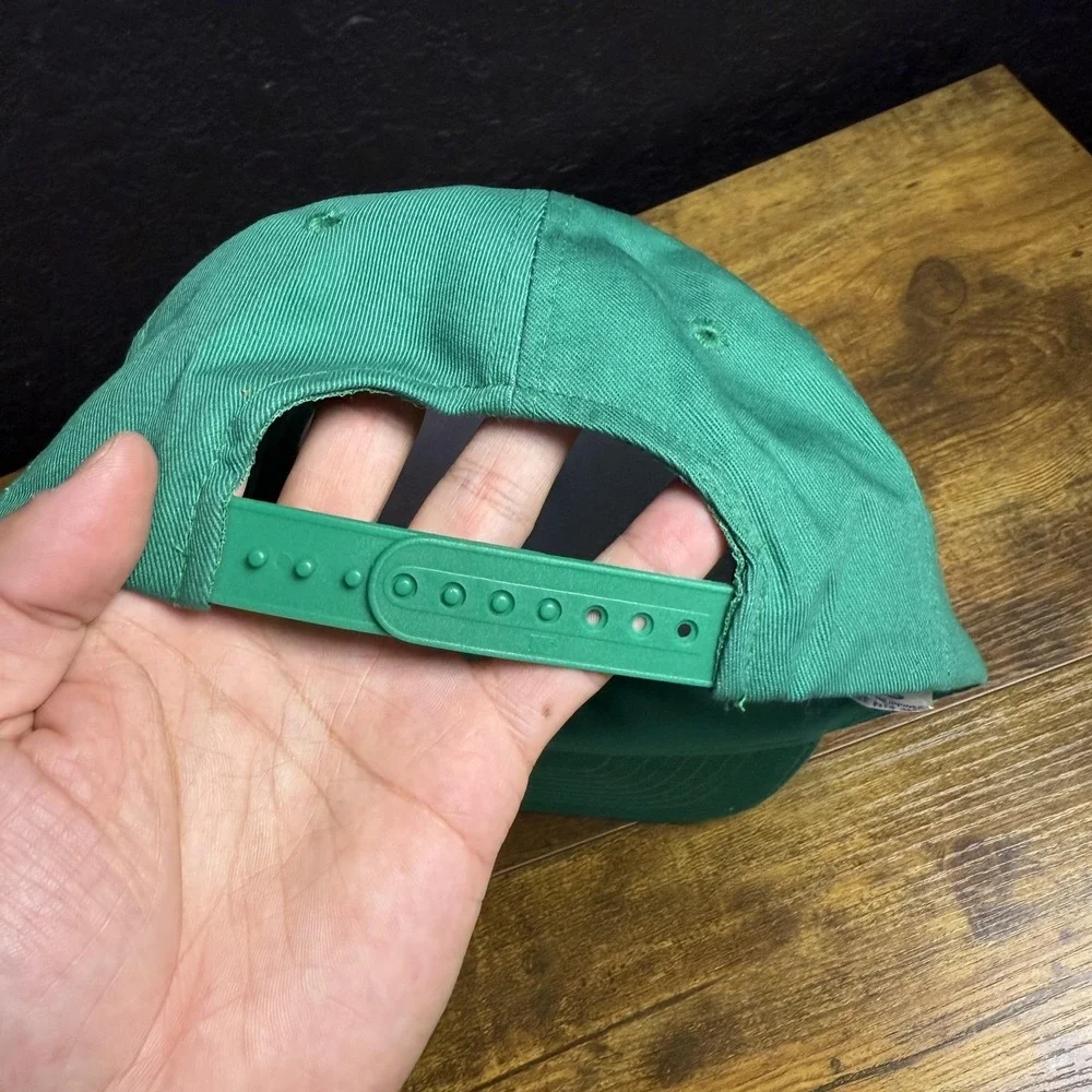 KC Fitzgeralds Las‎ Vegas Green Cotton Blend Snapback Hat Mens OSFM